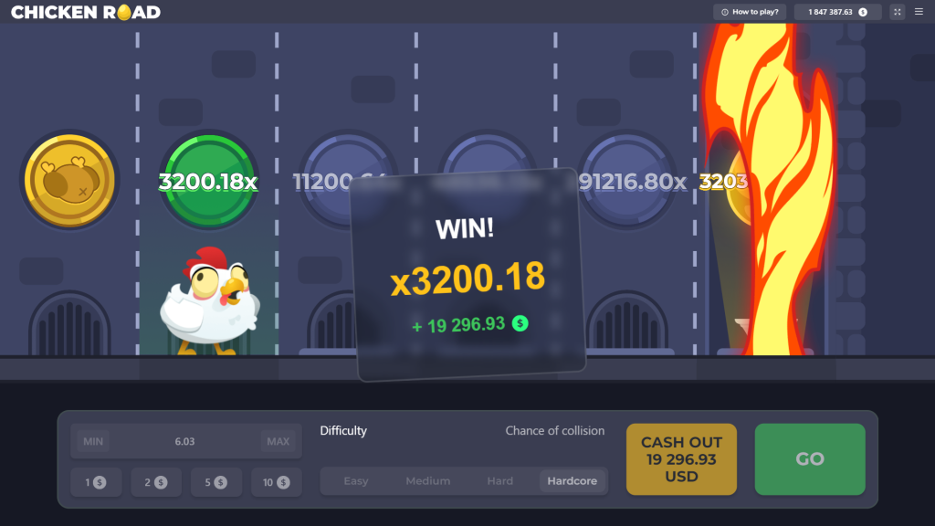 Chicken Road casino spel